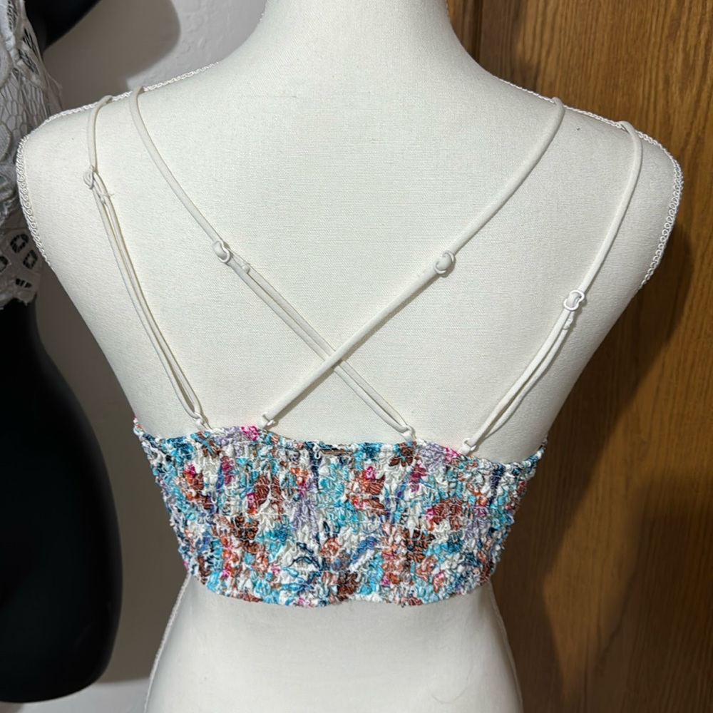 3 Pc Bundle Bralettes With Adjustable Straps & Pa… - image 3